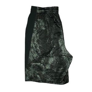 Nike Lebron James LBJ Hyper Elite Seaweed Green Cannon Soldier Shorts